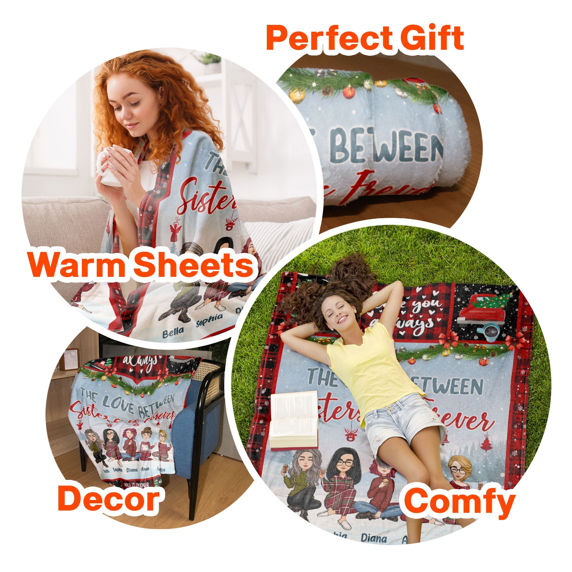 Consider This Blanket A Big Hug - Personalized Blanket Big Size - Image 6