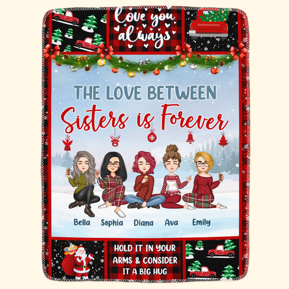 Consider This Blanket A Big Hug - Personalized Blanket Big Size - Image 3