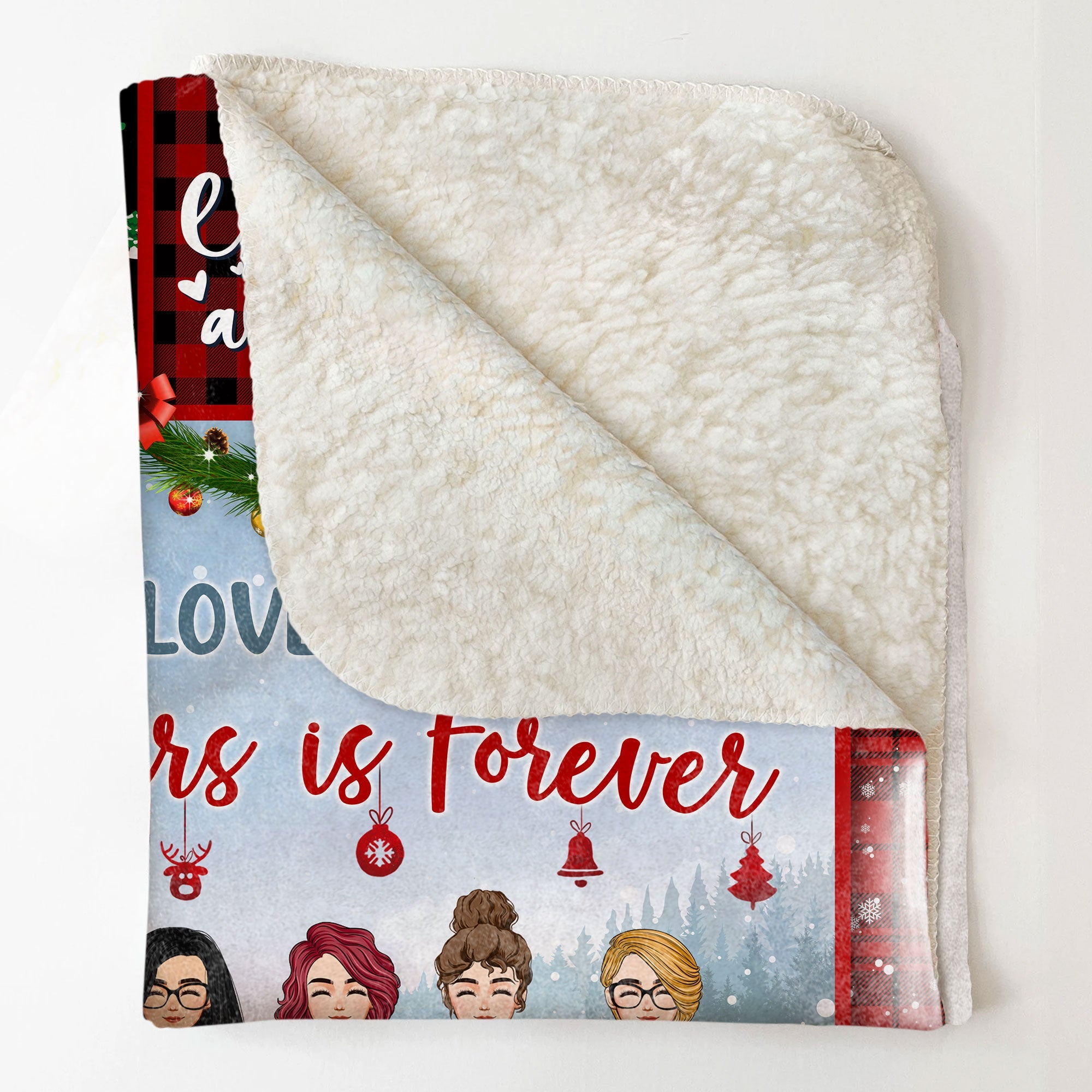 Consider This Blanket A Big Hug - Personalized Blanket Big Size - Image 4