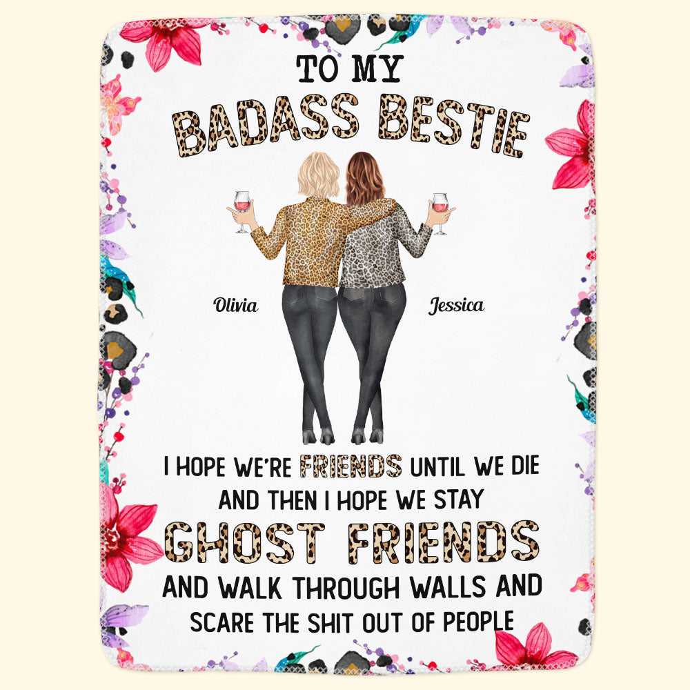 I Hope We're Friends Until We Die - Personalized Blanket Big Size - Image 6