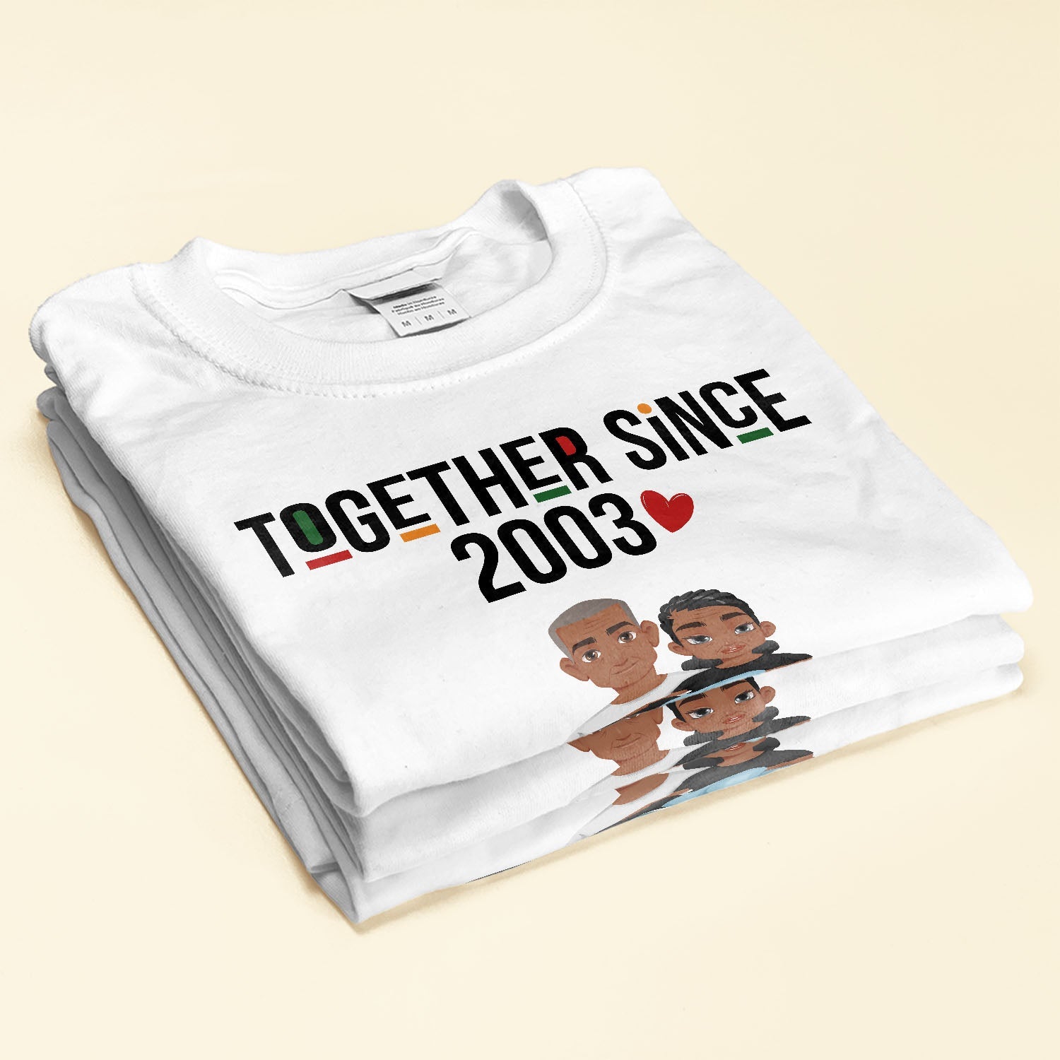 Together Since - Personalized Matching Shirts - Image 2