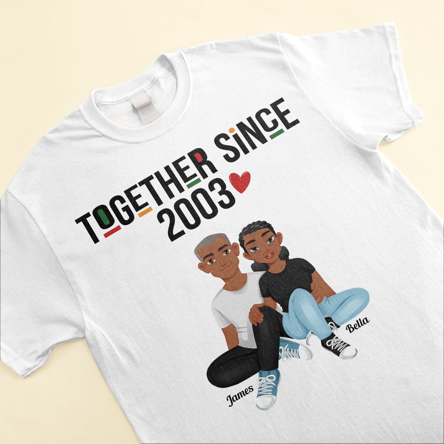 Together Since - Personalized Matching Shirts - Image 3